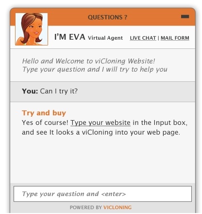 viCloning Virtual Agent